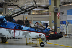En la línea de fabricación de aviones de diseño propio, se destaca el IA-63 Pampa.