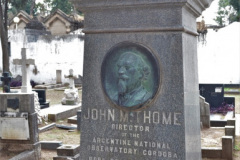 John M. Thome fue un astrónomo norteamericano que dirigió el Observatorio Nacional, una vez que Benjamin Gould retornó a su país. Falleció siendo Director.